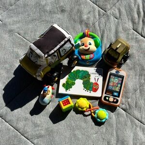 Baby boy toy bundle.